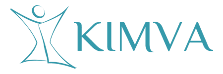 Logo Kimva et texte Kimva en Philosopher